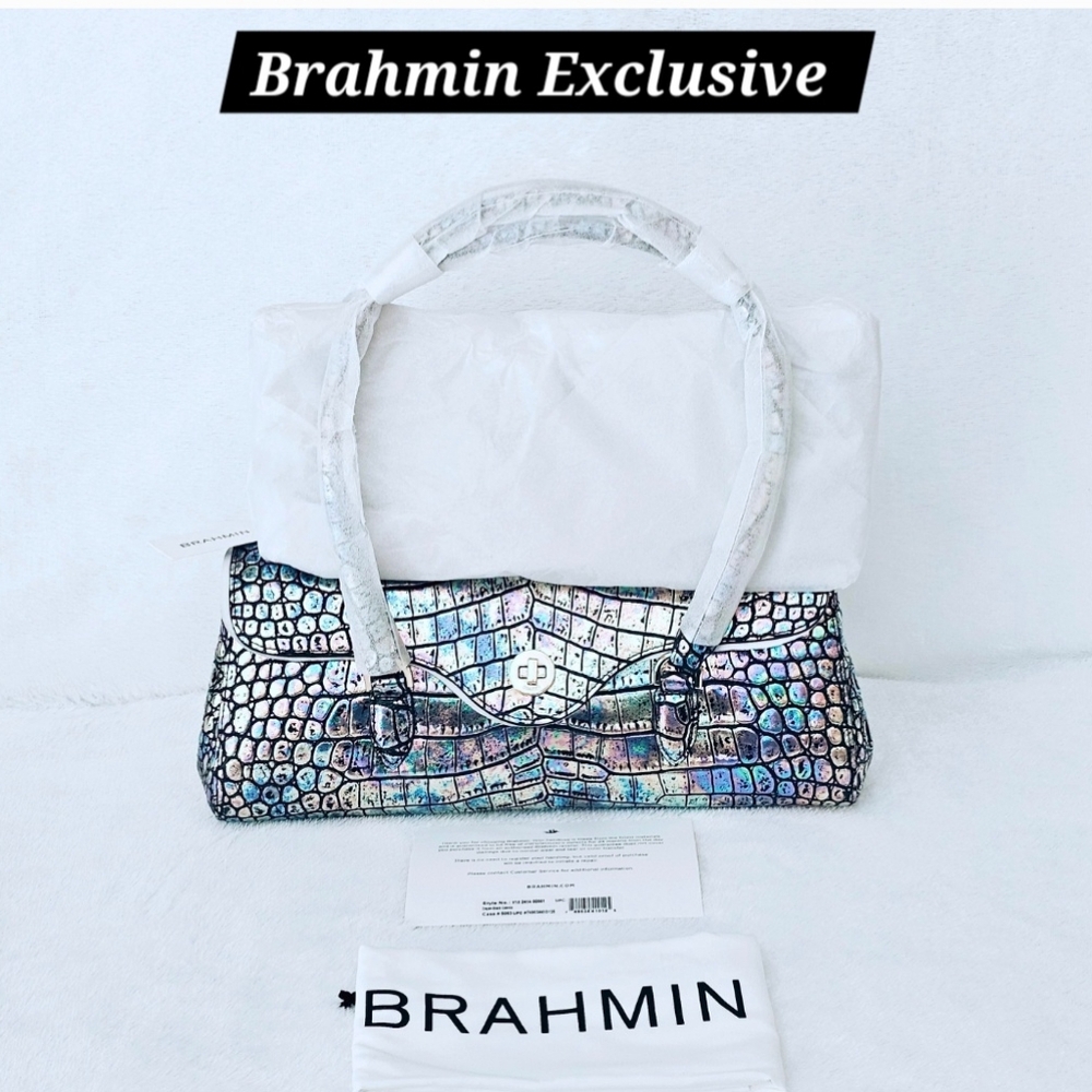 NWT Brahmin BLACK GALEXIA Dayan